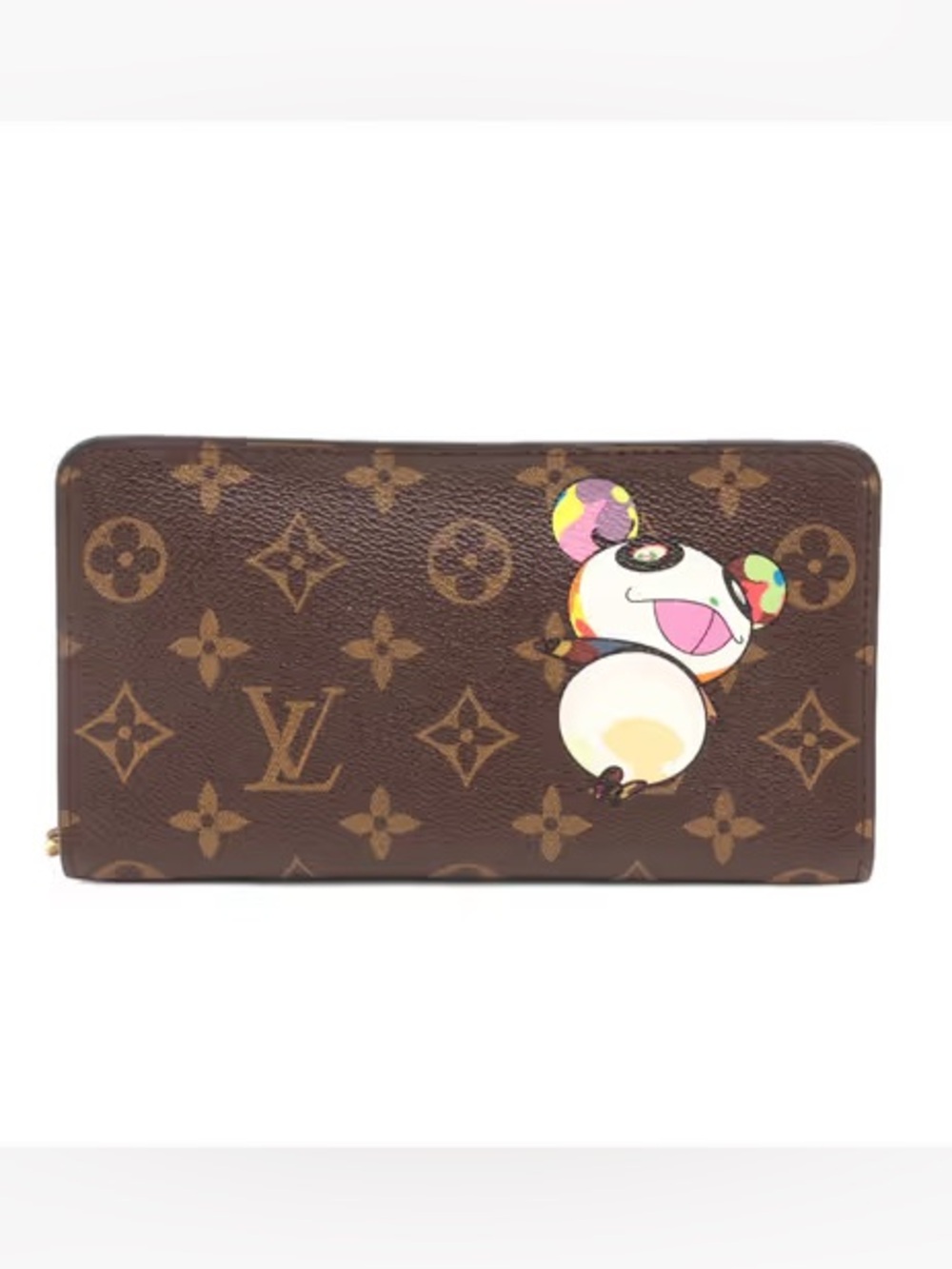Louis Vuitton Murakami Panda Zippy Wallet Monogram Multicolor Limited Edition